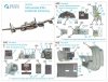 Quinta Studio QD48248 Lancaster B Mk.I 3D-Printed & coloured Interior on decal paper (HK Models) 1/48
